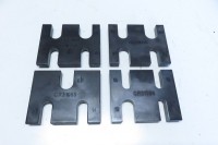 DL-CR50167 Set of 4 CR injector holder blocks for the vice