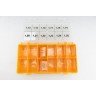 DL16CR-232 Set of shims Ø 2.25mmH =1.14-1.25mm                                             