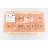 DL16CR-232 Set of shims Ø 2.25mmH =1.14-1.25mm                                             